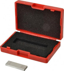 Value Collection - 0.103" Rectangular Steel Gage Block - Accuracy Grade AS-1, Includes NIST Traceability Certification - Apex Tool & Supply