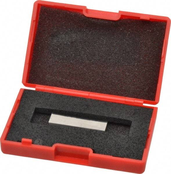 Value Collection - 0.109" Rectangular Steel Gage Block - Accuracy Grade AS-1, Includes NIST Traceability Certification - Apex Tool & Supply