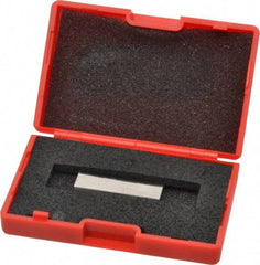 Value Collection - 0.109" Rectangular Steel Gage Block - Accuracy Grade AS-1, Includes NIST Traceability Certification - Apex Tool & Supply