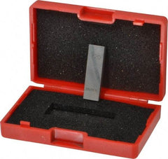 Value Collection - 0.12" Rectangular Steel Gage Block - Accuracy Grade AS-1, Includes NIST Traceability Certification - Apex Tool & Supply