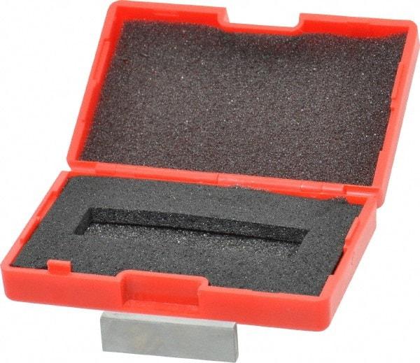 Value Collection - 0.124" Rectangular Steel Gage Block - Accuracy Grade AS-1, Includes NIST Traceability Certification - Apex Tool & Supply