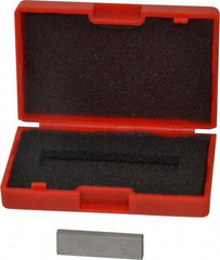 Value Collection - 0.128" Rectangular Steel Gage Block - Accuracy Grade AS-1, Includes NIST Traceability Certification - Apex Tool & Supply