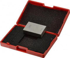 Value Collection - 0.9" Rectangular Steel Gage Block - Accuracy Grade AS-1, Includes NIST Traceability Certification - Apex Tool & Supply