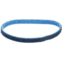 Dynabrade - 1/2" Wide x 18" OAL, Aluminum Oxide Abrasive Belt - Aluminum Oxide, Very Fine, Nonwoven, Cloth Backing, Wet/Dry - Apex Tool & Supply