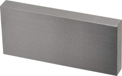 Value Collection - 3" Rectangular Steel Gage Block - Accuracy Grade AS-1, Includes NIST Traceability Certification - Apex Tool & Supply