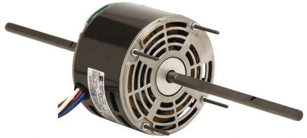 US Motors - 1/10 hp, OPAO Enclosure, Auto Thermal Protection, 1,050 RPM, 115 Volt, 60 Hz, Industrial Electric AC/DC Motor - Size 42 Frame, Cradle Mount, 4 Speed, Sleeve Bearings, 4.8 Full Load Amps, B Class Insulation, CCW Lead End - Apex Tool & Supply