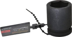 Blackhawk by Proto - 3/4" Drive 1-1/8" Standard Impact Socket - 6 Points, 2-13/64" OAL - Apex Tool & Supply