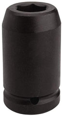Proto - 1" Drive 4-1/2" Deep Impact Socket - 6 Points, 7-1/4" OAL - Apex Tool & Supply