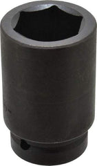 Proto - 1" Drive 1-11/16" Deep Impact Socket - 6 Points, 4" OAL - Apex Tool & Supply