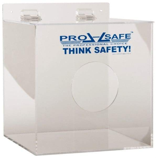 PRO-SAFE - Table and Wall Mount Miscellaneous Dispenser - 10 Inch Wide x 10 Inch Deep x 10 Inch High - Apex Tool & Supply