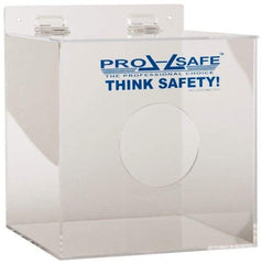 PRO-SAFE - Table and Wall Mount Miscellaneous Dispenser - 10 Inch Wide x 10 Inch Deep x 10 Inch High - Apex Tool & Supply