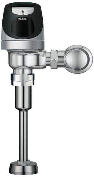 Sloan Valve Co. - 3/4" Spud Coupling, 3/4" Pipe, Urinal Automatic Flush Valve - Single Flush, 1 Gal per Flush, Metal Cover, Powered by Solar Battery Backup - Apex Tool & Supply