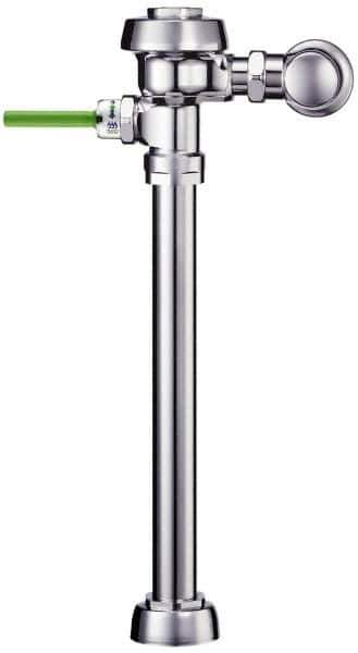 Sloan Valve Co. - 1.6/1.1 GPF Closet Manual Flush Valve - 1-1/2 Inch Pipe, 1-1/2 Inch Spud Coupling - Apex Tool & Supply