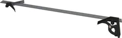 Starrett - 3 Piece, 24" Combination Square Set - 1/16, 1/32, 1/64 & 1/8" (4R) Graduation, Steel Blade, Cast Iron Center & Square Head - Apex Tool & Supply