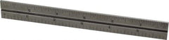 Starrett - 6 Inch Long Blade, 4R Graduation Combination Square Blade - Steel, 1/64, 1/32 1/16 and 1/8 Inch Graduation - Apex Tool & Supply