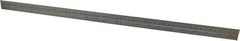Starrett - 24 Inch Long Blade, 600mm Long Blade, English and Metric Graduation Combination Square Blade - Satin Chrome Finish, Steel, 1/64 and 1/32 Inch Graduation, 0.5 and 1mm Graduation - Apex Tool & Supply