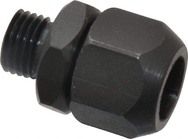 Starrett - 3/8-24 Inch Thread, 9/32 Inch Thread Length, Drop Indicator Split Collet - For Use with AGD Indicators - Apex Tool & Supply