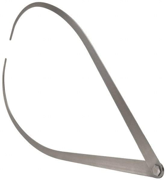 Starrett - 36 Inch Leg, Firm Joint, Steel, Polished, Outside Caliper - 48 Inch Max Measurement, 1200mm Max Measurement, Flat Leg - Apex Tool & Supply