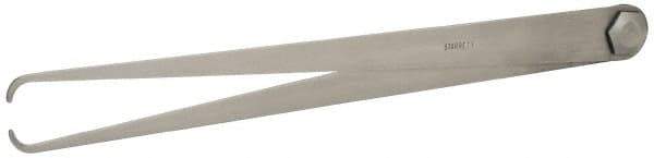 Starrett - 18 Inch Leg, Firm Joint, Steel, Polished, Inside Caliper - 24 Inch Max Measurement, 600mm Max Measurement, Flat Leg - Apex Tool & Supply