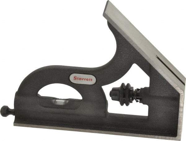 Starrett - 12, 18, 24 Inch Long Blade, Square Head - Smooth Black Enamel, Coated Forged and Hardened Steel - Apex Tool & Supply