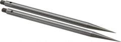 Starrett - 5 Inch Leg, Forged Steel, Trammel Points - For Use With Starrett 50B, Includes (2) Points - Apex Tool & Supply