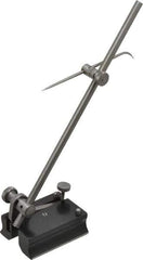 Starrett - 1 Spindle, 7 Inch Spindle Length, Surface Gage - 2 Inch Long x 1-1/2 Inch Wide Base, Hardened Steel - Apex Tool & Supply