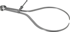 Starrett - 12 Inch Leg, Spring Joint, Steel, Polished, Outside Caliper - 12 Inch Max Measurement, 300mm Max Measurement, Flat Leg with Quick Nut Adjustment - Apex Tool & Supply
