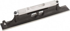 Starrett - 12" Long, 0.0050 & 0.0500" Graduation Sensitivity per 10", 3 Vials, Machinists' Level - Cast Iron, 1/64" Base Flatness, 1-3/32" Wide x 2-3/4" High - Apex Tool & Supply