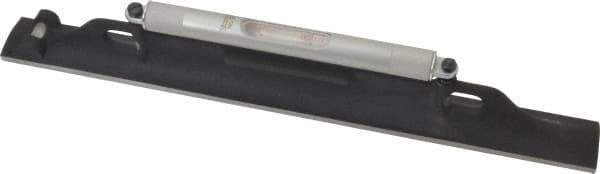 Starrett - 18" Long, 0.0050 & 0.0500" Graduation Sensitivity per 10", 3 Vials, Machinists' Level - Cast Iron, 1/64" Base Flatness, 1-11/16" Wide x 2-7/8" High - Apex Tool & Supply