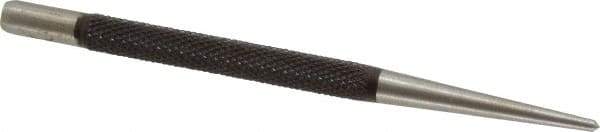 Starrett - 1/16" Center Punch - 3" OAL, Steel - Apex Tool & Supply