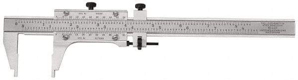 Starrett - 0 to 60" Steel Vernier Caliper - 0.0010" Graduation, 3" Jaw Depth, 0.0005" Accuracy - Apex Tool & Supply