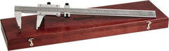 Starrett - 0 to 12" Steel Vernier Caliper - 0.0010" Graduation, 2-5/16" Jaw Depth, 0.0005" Accuracy - Apex Tool & Supply