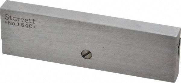 Starrett - 11/16 to 15/16" Adjustable Parallel - 2-11/16" Long x 9/32" Thick - Apex Tool & Supply