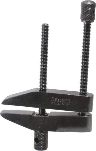 Starrett - 1-3/4" Max Capacity, 2-1/2" Jaw Length, Parallel Clamp - Hardened Steel, 1" Reach - Apex Tool & Supply