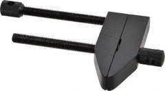 Starrett - 2-1/4" Max Capacity, 3" Jaw Length, Parallel Clamp - Hardened Steel, 1-7/32" Reach - Apex Tool & Supply