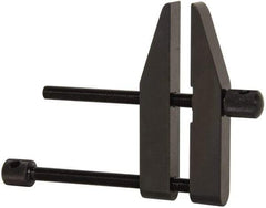 Starrett - 3-1/2" Max Capacity, 5" Jaw Length, Parallel Clamp - Hardened Steel, 2-1/4" Reach - Apex Tool & Supply