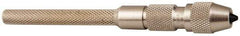 Starrett - 3-15/32" Long, 0.06" Capacity, Pin Vise - 3-15/32" Long, 0.045" Min Capacity - Apex Tool & Supply
