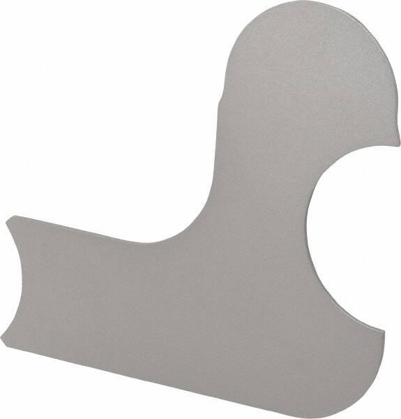 Starrett - 15mm Radius Gage - Satin Chrome Finish, Stainless Steel - Apex Tool & Supply