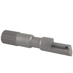 Starrett - 0 to 0.375 Inch Measurement Range, 0.001 Inch Graduation, Satin Coated Stainless Steel, Mechanical Can Seam Micrometer - Flat Spindle - Apex Tool & Supply