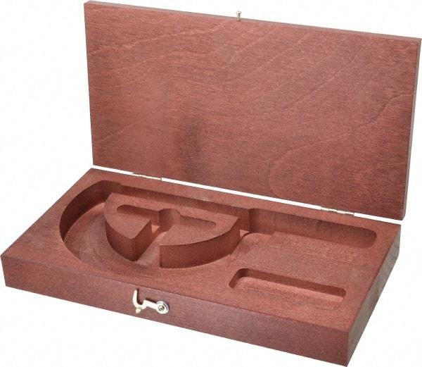 Starrett - Micrometer Case - 4" Max Measurement, Use with 216 & 216M Series Digital Micrometers - Apex Tool & Supply