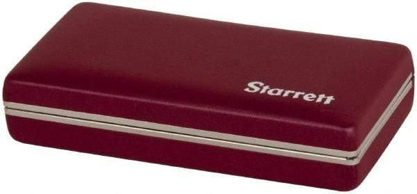 Starrett - Micrometer Case - 1/2" Max Measurement, Use with 232 & 232M Series Outside Micrometers - Apex Tool & Supply