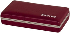 Starrett - Micrometer Case - 1/2" Max Measurement, Use with 232 & 232M Series Outside Micrometers - Apex Tool & Supply
