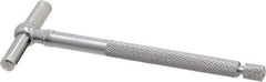 Starrett - 3/4 to 1-1/4 Inch, 2-3/8 Inch Overall Length, Telescoping Gage - 2-3/8 Inch Long Handle, Chrome Plated - Apex Tool & Supply