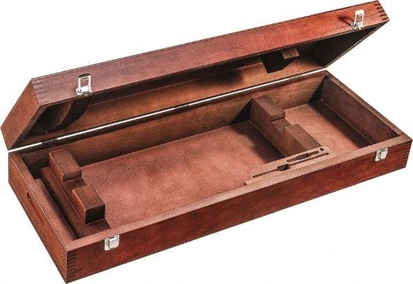 Starrett - Wood, Height Gage Wood Case - For Use with 24 Inch Gages - Apex Tool & Supply