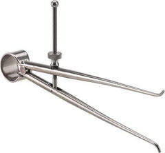 Starrett - 6 Inch Leg, Spring Joint, Ground Steel, Polished, Inside Caliper - 6 Inch Max Measurement, 150mm Max Measurement, Round Leg - Apex Tool & Supply