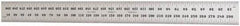 Starrett - 300mm Long, 0.5, 1mm Graduation, Flexible Steel Rule - Metric Graduation Style, 1" Wide, Silver, Satin Chrome Finish - Apex Tool & Supply