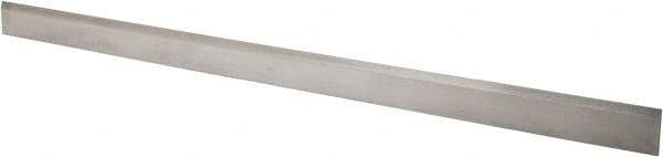 Starrett - 48 Inch Long x 2-13/32 Inch Wide x 7/32 Inch Thick, Beveled Edge Straightedge - 0.0004 Inch Edge Flatness, Steel, 0.0016 Inch Parallelism, 1 Beveled Edge - Apex Tool & Supply