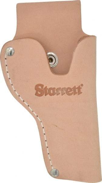 Starrett - Micrometer Holster - 1" Max Measurement, Use with Inch & Millimeter Micrometers - Apex Tool & Supply