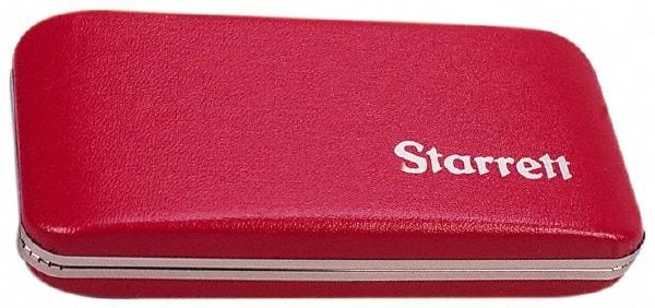 Starrett - Micrometer Case - 8" Max Measurement, Use with 216 & 216M Series Digital Micrometers - Apex Tool & Supply