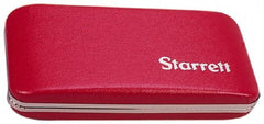 Starrett - Micrometer Case - 8" Max Measurement, Use with 216 & 216M Series Digital Micrometers - Apex Tool & Supply